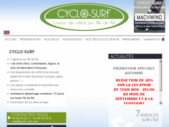cyclo-surf.com website preview