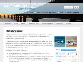 saint-martin-de-re.net website preview