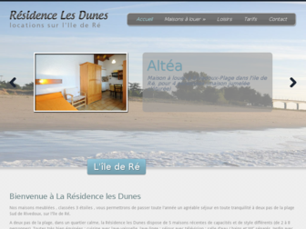 residence-les-dunes.com website preview