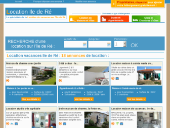 location-ile-dere.fr website preview