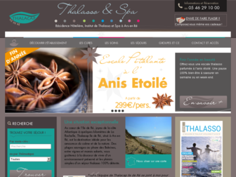 thalacap-iledere.fr website preview