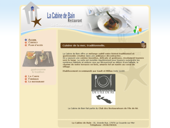 la-cabine-de-bain.com website preview