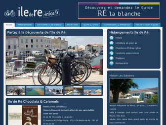 iledere-infos.fr website preview