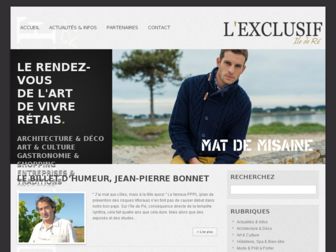 exclusif-iledere.com website preview