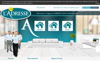 ladresse-larochelle.com website preview