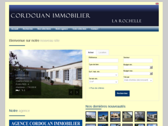 cordouan-immobilier.fr website preview
