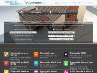 tobeimmo.com website preview