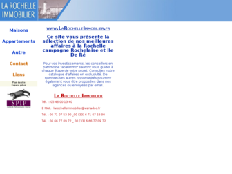 larochelleimmobilier.fr website preview