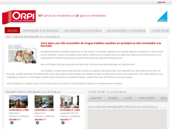 larochelle.orpi.com website preview