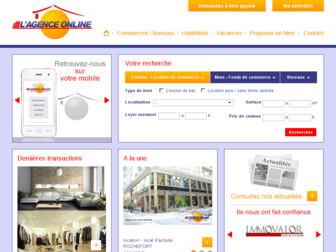 lagence-online.fr website preview