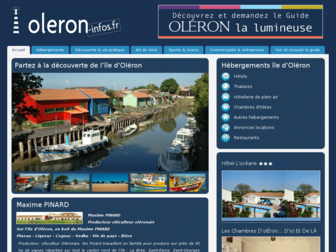 oleron-infos.fr website preview