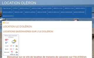location-saint-georges-d-oleron.com website preview