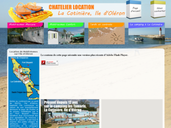 chatelier-location.com website preview