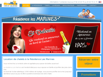 location-ile-oleron.fr website preview