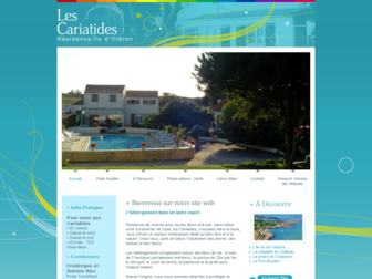 les-cariatides.com website preview