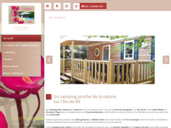 camping-ile-re.com website preview