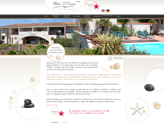 hotel-oceane-oleron.fr website preview