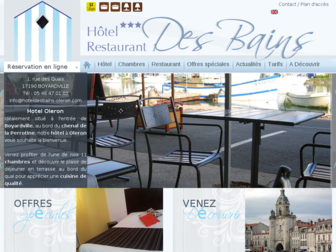 hoteldesbains-oleron.com website preview