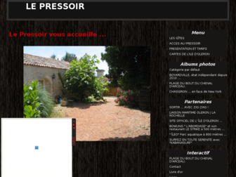 lepressoiroleron.e-monsite.com website preview