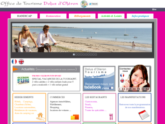 dolus-oleron-tourisme.fr website preview