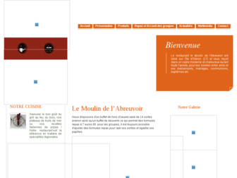lemoulindelabreuvoir.com website preview