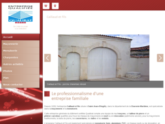 maconnerie-menuiserie-caillaud.fr website preview