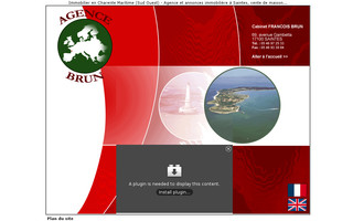 brun-immobilier.fr website preview