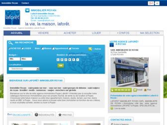 laforet-immobilier-royan.com website preview