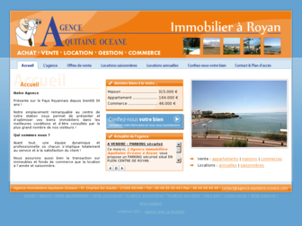 agence-aquitaine-oceane.com website preview