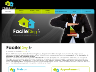 facilediag.fr website preview