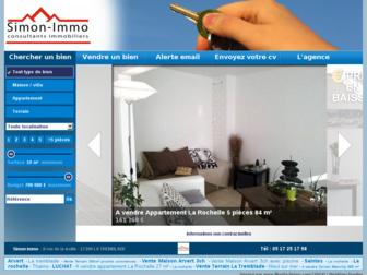 simon-immo.fr website preview