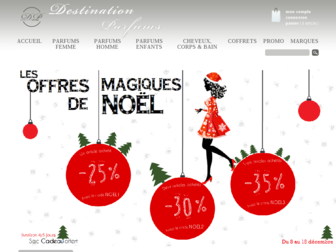 destination-parfums.com website preview