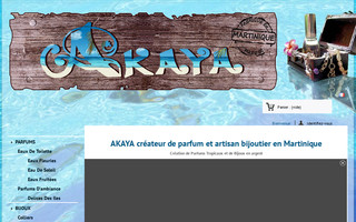 akaya.fr website preview