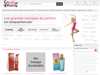 scoop-parfum.com website preview