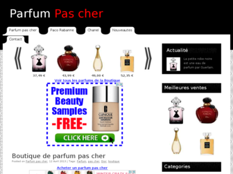 un-parfum-pas-cher.com website preview