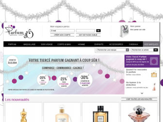 parfumdo.com website preview