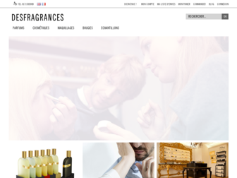 desfragrances.com website preview