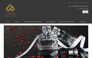 touchesdeparfum.com website preview