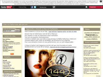 arts-set.centerblog.net website preview