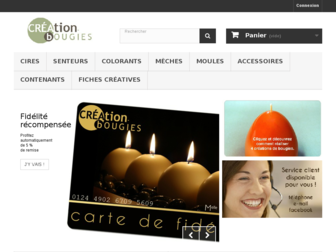 creation-bougies.fr website preview