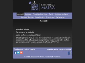 experiencemaeva.com website preview