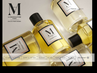 lamanufactureparfums.com website preview