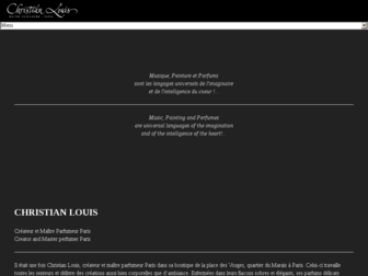 christianlouisparfums.com website preview