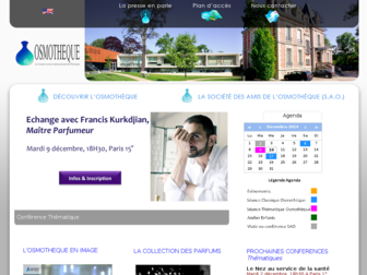 osmotheque.fr website preview