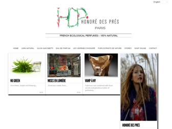 honoredespres.com website preview