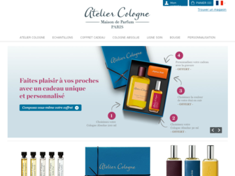 ateliercologne.fr website preview