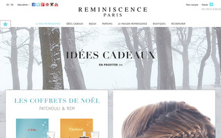 reminiscence.fr website preview