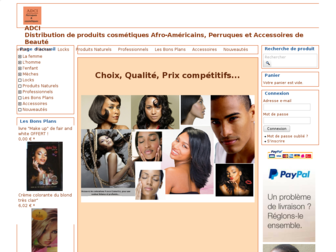 grossiste-perruques-tissages-defrisages.com website preview