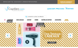 capilleo.com website preview