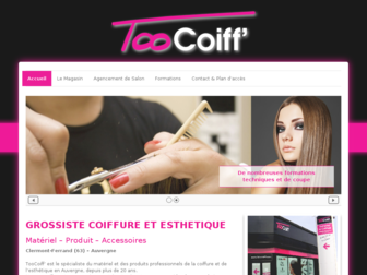 toocoiff.com website preview